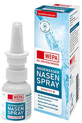 Wepa Meerwasser Nasenspray sensitiv+, 1X20 ml