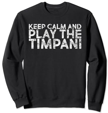 Timpani Instrument de musique timbales timbales amateurs de musique Sweatshirt