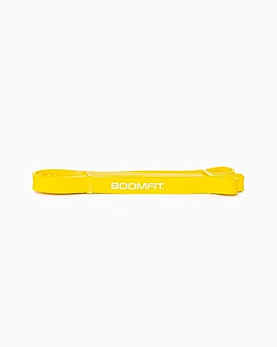 BOOMFIT Bandas Elásticas de Resistencia | Dominadas, Calistenia y Rehab | Látex 100% natural multicapa | 5 niveles 13-45 mm | Dominadas, calistenia, cross training y rehabilitación