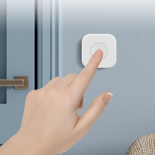 Interruptor de escena inteligente, interruptor de atenuación ZigBee, requiere Tuya -ZigBee Hub, interruptor de escenario de automatización del hogar inteligente para Tuya, Smart Life/Tuya APP (4x)