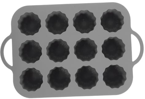 VINTORKY Silicone Cake Mold for Baking Silicone Muffin Pan Nonstick Muffin Cups for Mini Cakes and Cupcakes
