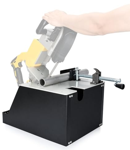 DITKOK Upgrade Alloy Steel Portable Band Saw Stand for Dewalt Deep Cut DCS374B DCS374P2 Portable Bandsaw, 2-in-1 Versatile Bandsaw Table for Vertical & Horizontal Bandsaw (Saw Not Included)