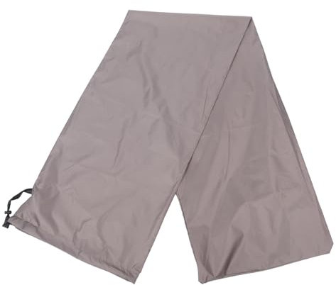 Milisten Patio Parasol Cover Portable Outdoor Umbrella Cover for Fits Beach and Garden Umbrellas and Lightweight Design Grey Color
