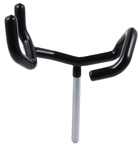 Operitacx Mic Boom Pole Holder and Microphone Stand Clamp with Metal and Plastic Construction, Holds Boom Pole and Microphone Tightly in Fixed Position for Audio-visual Equipment, Stylish