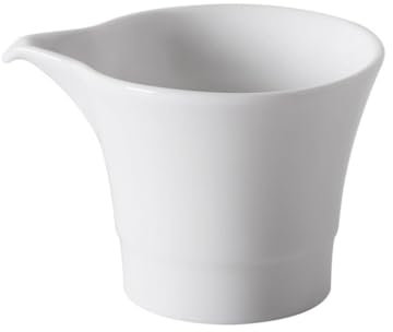 LLXTJJY 1.7OZ Home Porcelain Gravy Boat Ceramic Gravy Dish Porcelain Gravy Boat with Large Pour and Fewer Drips for Dressings and Creamer