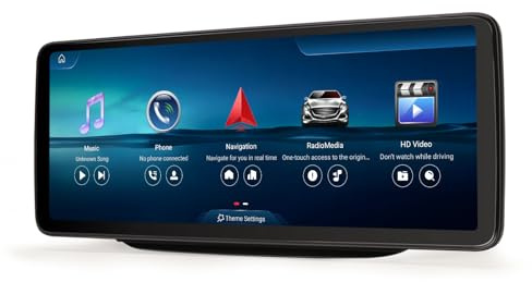 Erisin 12,3 Qualcomm 8GB+128GB Android 14 Radio Coche Bluetooth GPS Navegador para Mercedes Benz Clase B W246 NTG 5.0/5.1/5.2 Estéreo CarPlay Android Auto WiFi 4G DSP Dab+ USB Pantalla IPS Canbus