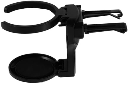 Happyyami Soporte de Multifuncional para Automóvil Portavasos Plegable y Portátil para Coche Adaptador de y Soporte de Taza Compatible Mayoría de Vehículos
