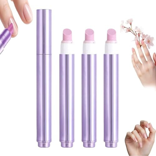 2025 Upgrade 3-in-1-Nagelpflegestift, Cuticle Nail Oil Pens With Ceramic Tip, Nagelhautschieber & Nagelölstift zur Befeuchtung, Stärkung & Aufhellung trockener oder beschädigter Nägel (3pcs)