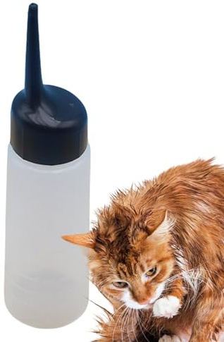 Schampo utspädningsflaska, hundschampo, utspädningsspruta – 150 ml | dispenser för husdjur – professionell husdjursschampo utspädning, påfyllningsbar kläm- och blandningsflaskor,