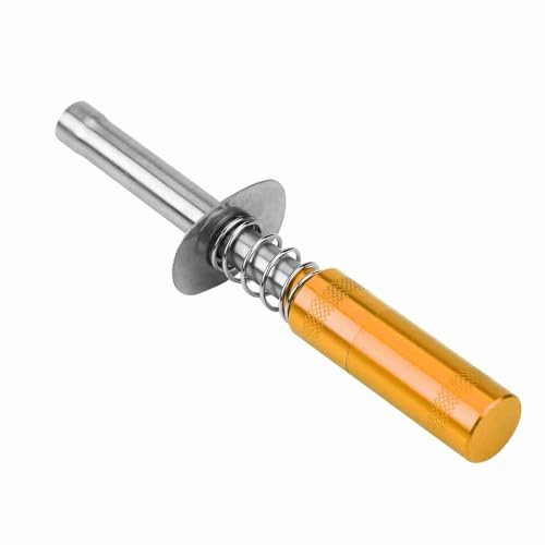 Xiuganpo HSP 1/10 Nitro RC Car Glow Plug Igniter Exquisite Workmanship Replacement Accessory (Gold)