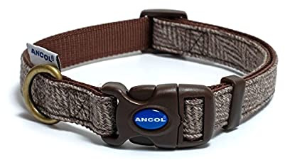 Ancol Landsfiskbensmönster justerbar krage 20–30 cm