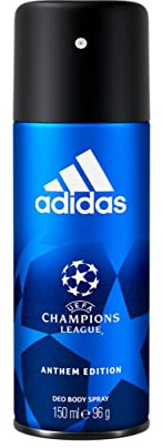 ADIDAS Uefa 7 Body Spray, für Damen und Herren, perfekt für tägliche Pflege, mit 150 ml