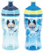 Nuby Super Slurp Water Bottle - No Spill Active Toddler Sippy Cup | 360ml / 12oz |Easy Grip | Dishwasher Safe | Suitable Beaker for 18 Months Plus (Astronauts, Pack of 2), 048526890477