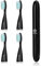 MitButy Travel Electric Toothbrush with 4 Brush Heads, Battery Operated Waterproof Portable Sonic Electric Toothbrush Set - with Snap-on Travel Case Ideal for Travelling/Business/Holiday/Gym/Office