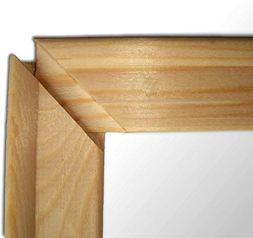 Keilrahmenleisten Set zum Selbstbau DIY Keilrahmen Bausatz 30 x 20 cm (3 Sets, Kiefernholz)
