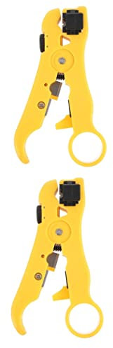 DOITOOL 2 Stücke Crimpen Werkzeug Set Draht Cutter Werkzeug Elektriker Draht Werkzeug Multifunktionale Draht Cutter Draht Stahl Crimper