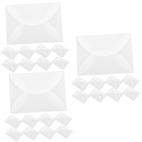 NUOBESTY 3er-sets Grußkarten Hochzeitsumschläge 5x7 Umschläge Weiße Umschlageinlagen Für Papierumschläge Für Partys 10 Stück * 3