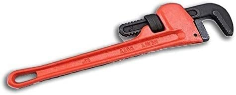 QXSJEDYCH Handwerkzeuge Ringmaulschlüssel Gartenschlüssel Ratsche Ringmaulschlüssel Rollgabelschlüssel, Rohrzange 6 Zoll Rollgabelschlüssel Stilsons Sanitärschlüssel mit 27 mm maximaler Spannweite