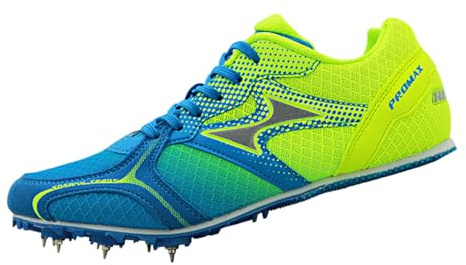 Kraftpaid Track Wettbewerb Leichtathletik Schuhe,Spikes Schuhe Leichtathletik,Leichtathletik Spike Schuhe,Atmungsaktive,Gittergewebe,Bequem,rutschfest,FüR Rasen,Outdoor,Indoor,Sport,Athletic