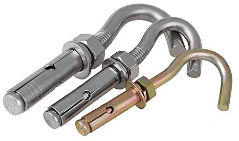 Edelstahl Anker Spreizdübel Ankerbolzen für Wand, Erweiterung, Erweiterungsschraubenhaken aus Edelstahl 304,(304 Stainless Steel)