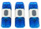 Lego® City Polizei Feuerwehr Krankenwagen Sirenen Set – 3 Stück – Polizeisirene, Feuerwehrsirene & Blaulicht – Baue kreative Einsatzfahrzeuge!