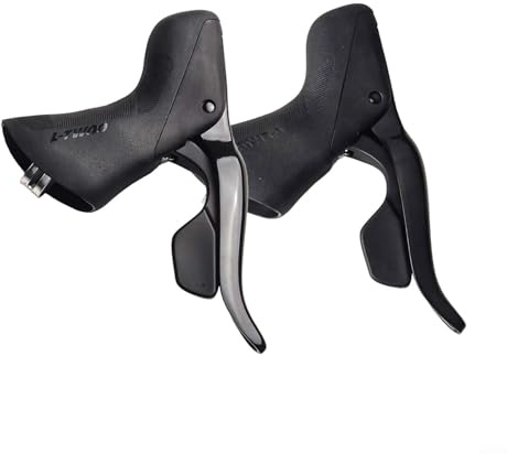 EasyByMall Rennrad-Schalthebel, für LTWOO R2/R3/R5/R7 2 x 7/8/9 Fahrrad-Schalthebel, geeignet für Heimfahrräder, Speed-Rennrad-Schalthebel (R5)