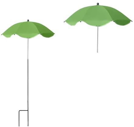 KIFSDLF Ombrelloni for Piante da Esterno, ombrelloni da Giardino, Piante in Vaso, aiuole, forniscono Ombra for Proteggere Le Piante dal Sole cocente(Green)