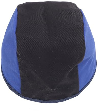 YWBL-WH Gorro de Soldadura de Algodón Retardante de Llama, Reversible, 52-56cm, Gorro Protector Ajustable a Prueba de Calor para Soldadores, Electricistas, Trabajo Al Aire Libre