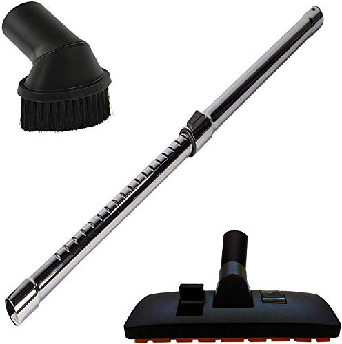 Maxorado 35mm Staubsaugerrohr + Kombidüse + Saugpinsel für Staubsauger kompatibel mit Bosch Professional Nass Trockensauger Gas 35 30 25 20 L SFC SFC+ M AFC Industriestaubsauger Ersatzteile Set