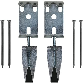 Picture Hang Solutions Verstellbare J-Haken – Spezial- und Museumsstahlhaken – für Spiegel, Bilder und Kunst – unterstützt bis zu 45,4 kg – 2 Stück