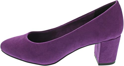 Marco Tozzi Damen Pumps mit Blockabsatz Elegant