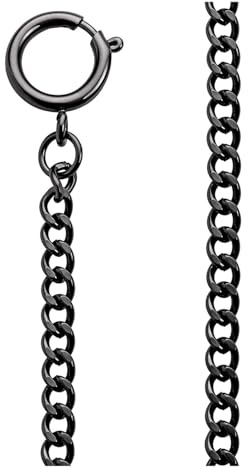 REGENT Taschenuhr Kette Taschenuhrkette Kette für Taschenuhr mit Karabiner und Federring in verschiedenen Varianten