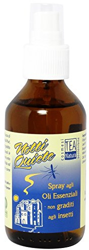 TEA NATURA - Spray Antizanzare agli Olii Essenziali - 100% Naturale - Repellente ma non Letale per gli Insetti - 100 ml