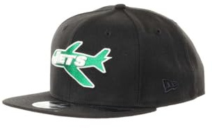 New Era NFL 9Fifty Caps verstellbar Snapback Baseball Kappe gerader Schirm schwarz Dark Eagles Bills Saints