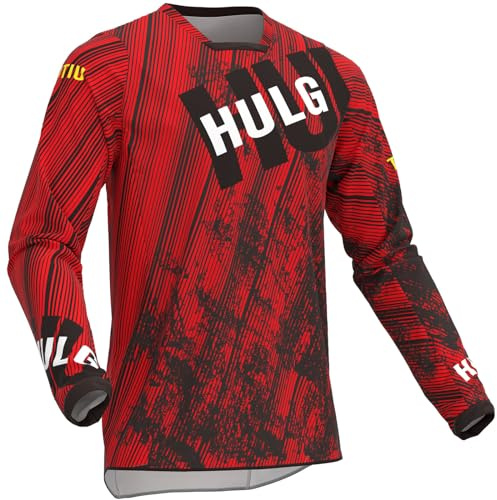 MTB-Trikot,Fahrradtrikot Herren Langarm,fahrradshirts Herren Langarm,MTB Tshirt,atmungsaktives Material, Schnell Trocknend,antibakteriell,Geeignet Für Viele Outdoor-Sportarten (Style-12,5XL)