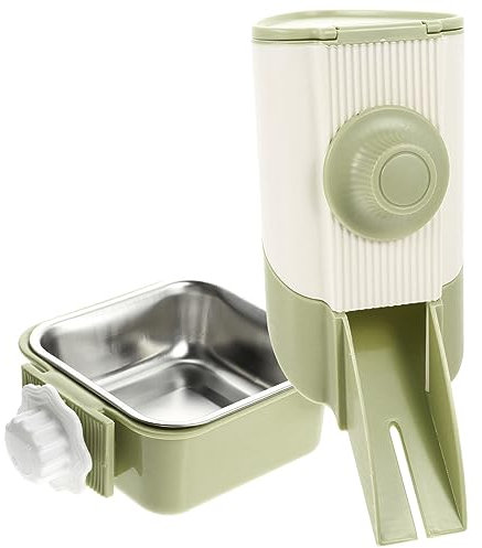 BELLIFFY Small Pet Feeder Automatic Timer for Rabbits Hamsters Safe Material Easy to Clean Bunny Supply