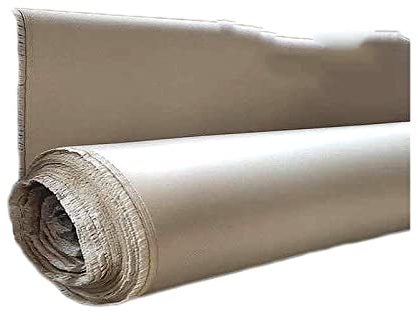 Manta de soldadura ignífuga resistente a 1000 °C, máxima protección térmica, ignífuga y resistente al calor, color gris, 2 x 4 m