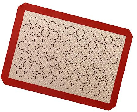 Cabilock Silicone Baking Mat Glass Fiber Non Stick Bake Liners for Pastry Cookie Bread Rolling Kneading Reusable