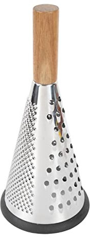 TUKRPQMRI Râpe à fromage avec poignée, acier inoxydable avec 3 côtés, râpe à manivelle, râpe professionnelle for parmesan, légumes, gingembre/89