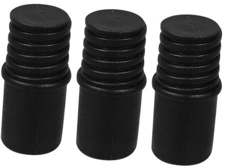 Toddmomy 3pièces Adaptateur pour à Balai Connecteur pour Télescopiques Et Droits Remplacement De Balai Et Outils De Nettoyage