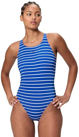 Speedo Women's End+ Print Medalist One Piece Swimsuit