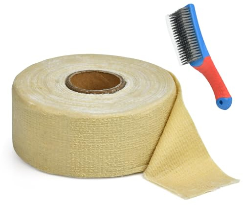 SUNEWUJIN Korrosionsskyddande bandage, antikorrosionsband, 50 mm x 10 m korrosionsskyddsband, för jordanslutningar, jordband, elektriskt underjordsrör av metall (50 mm x 10 m)