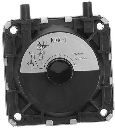 WOONEKY Air Pressure Switch for Gas Boilers and Heaters Precise Regulation Wall Mounted Boiler Replacement Part and Easy Installation