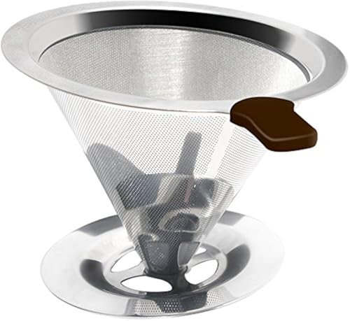 Single Cup Coffee Brewer - Drip Coffee Maker - By Mixpresso Coffee (Stainless Steel)