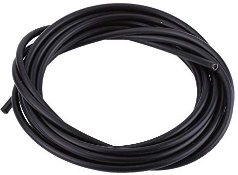 VGEBY Bicycle Gear Cable, Bike Cable Outer Sleeve Bicycle Shifting Steel Cable Derailleur Steel Wire for Mountain Bike (Color : BLACK)