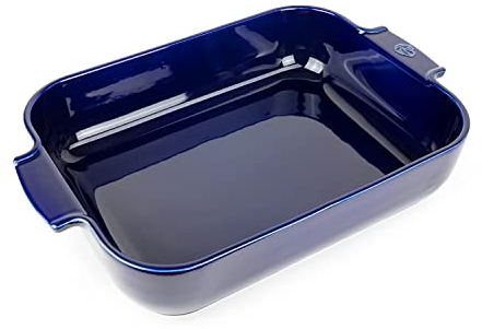 Peugeot PSP60039 Appolia Pirofila Rettangolare 40cm, Ceramica, Blu