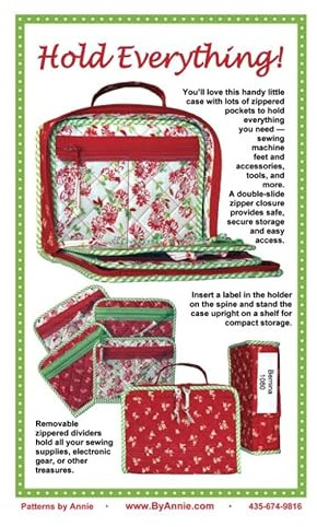 by Annie Nähmuster Hold Everything Organizer