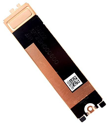 Deal4GO Slot 2 2280 M.2 SSD Heatsink Thermal Shield 04TW9C 4TW9C para Dell XPS 15 9500 9510 9520 9530 9570 Precision 5550 5560 5570 5580 Latitude 5500