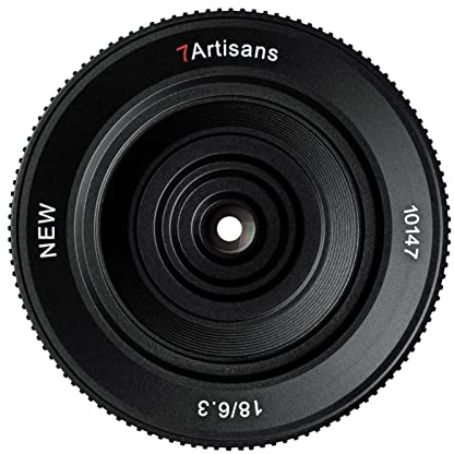 7artisans 18mm F6.3 II UFO Objectif, compatible avec APS-C Sony E-Mount A5000 A5100 A6000 A6100 A6300 A6400 A6500 A6600 NEX-3 NEX-3N NEX-3R NEX-5T NEX-5R X-5 NEX 5N NEX