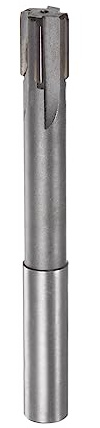 sourcing map Hartmetall Reibahle 13.6 mm, 4 Schneidig, H8/H7 Genauigkeit, Sandstrahlbeschichtung Maschinenreibahle für Metall Holz Loch Reiben, Gerade Nut Hochgeschwindigkeitsstahl Werkzeug